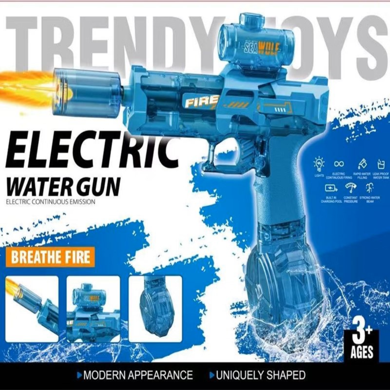 SHARK MK | Pistola de Agua Eléctrica Automática | Juguete para todas las edades